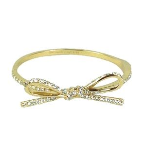Kate Spade Skinny Pave Bow Bracelet